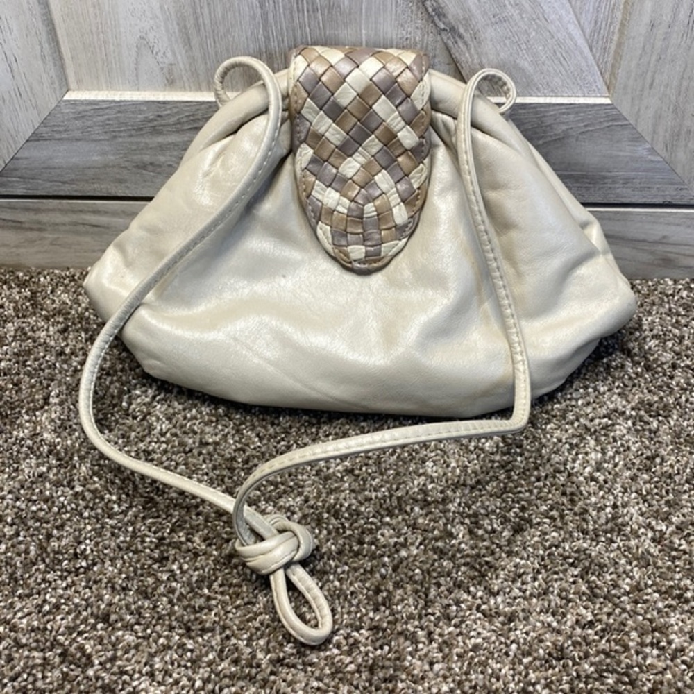 Park Avenue 1990’s International genuine leather shoulder crossbody bag USA made